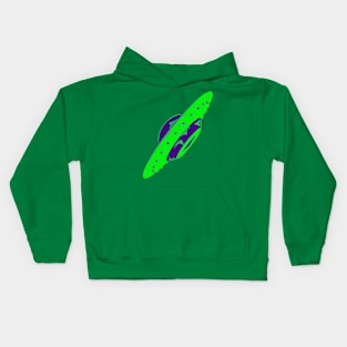 Retro Ufo Kids Hoodie